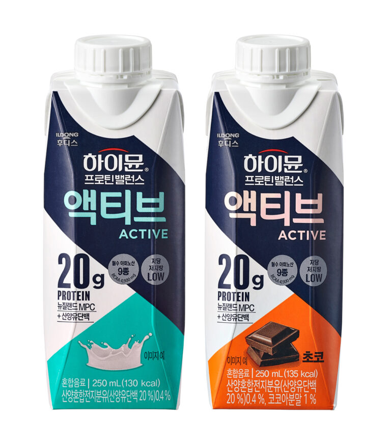 일동후디스, 고단백 음료 ‘하이뮨 액티브’ 출시
