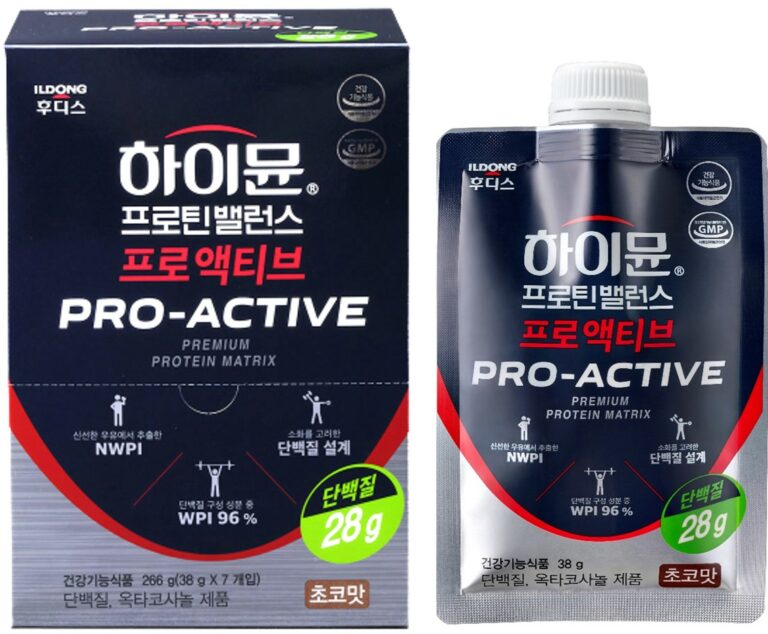 일동후디스, 휴대성 높인 ‘하이뮨 프로틴 밸런스 프로 액티브’ 파우치 출시