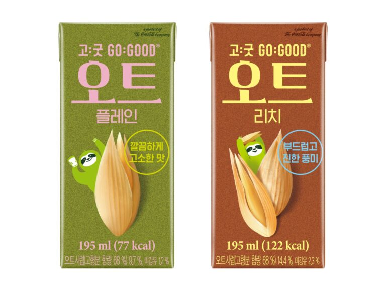 코카-콜라사, 든든하고 간편하굿! ‘고:굿 오트’ 2종 출시