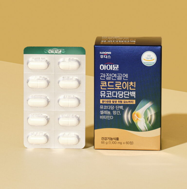 일동후디스, 관절 연골 위한  ‘하이뮨 관절연골엔 콘드로이친 뮤코다당단백’ 출시