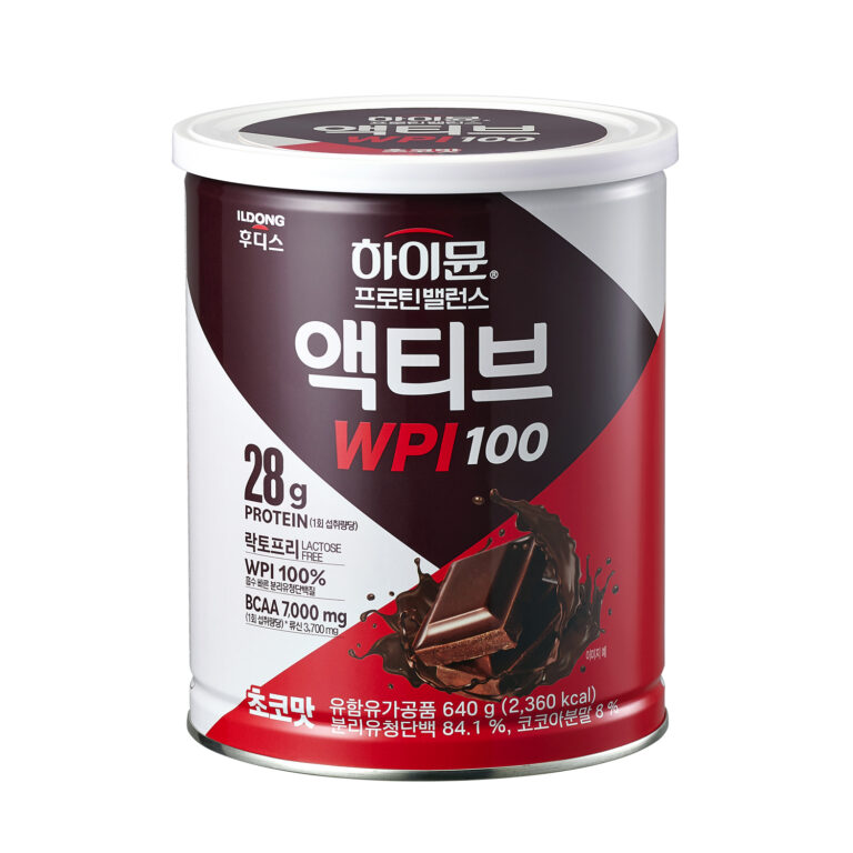 일동후디스, 스포츠 전문 단백질 ‘하이뮨 액티브 WPI 100’ 출시