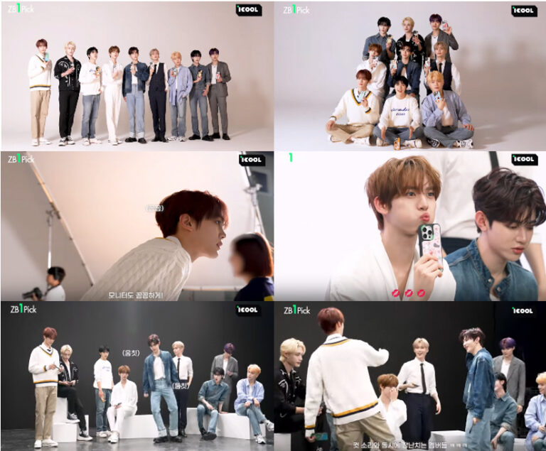 아이쿨(iCOOL), 제로베이스원과 함께한 광고 메이킹 필름 공개