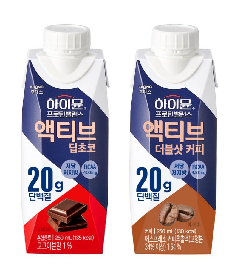일동후디스 ‘하이뮨 액티브’, 더 진하고 풍부해진 맛으로 리뉴얼 출시