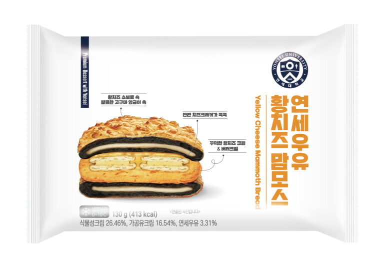 연세유업, 단짠 조합 살린 ‘연세우유 황치즈 맘모스’ 출시…  맘모스빵 라인업 확대