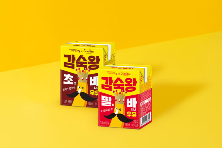 스미후루코리아, hy와 달콤한 협업… ‘감숙왕 우유’ 2종 출시