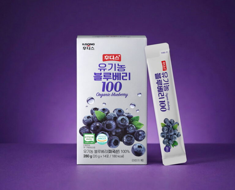 일동후디스, 첨가물 없는 유기농 퓨레  ‘후디스 유기농 블루베리 100’ 출시