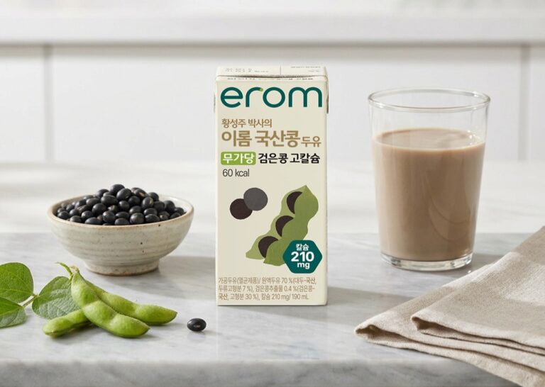 ㈜이롬, 당 걱정 줄인 ‘무가당 검은콩 고칼슘 두유’ 출시